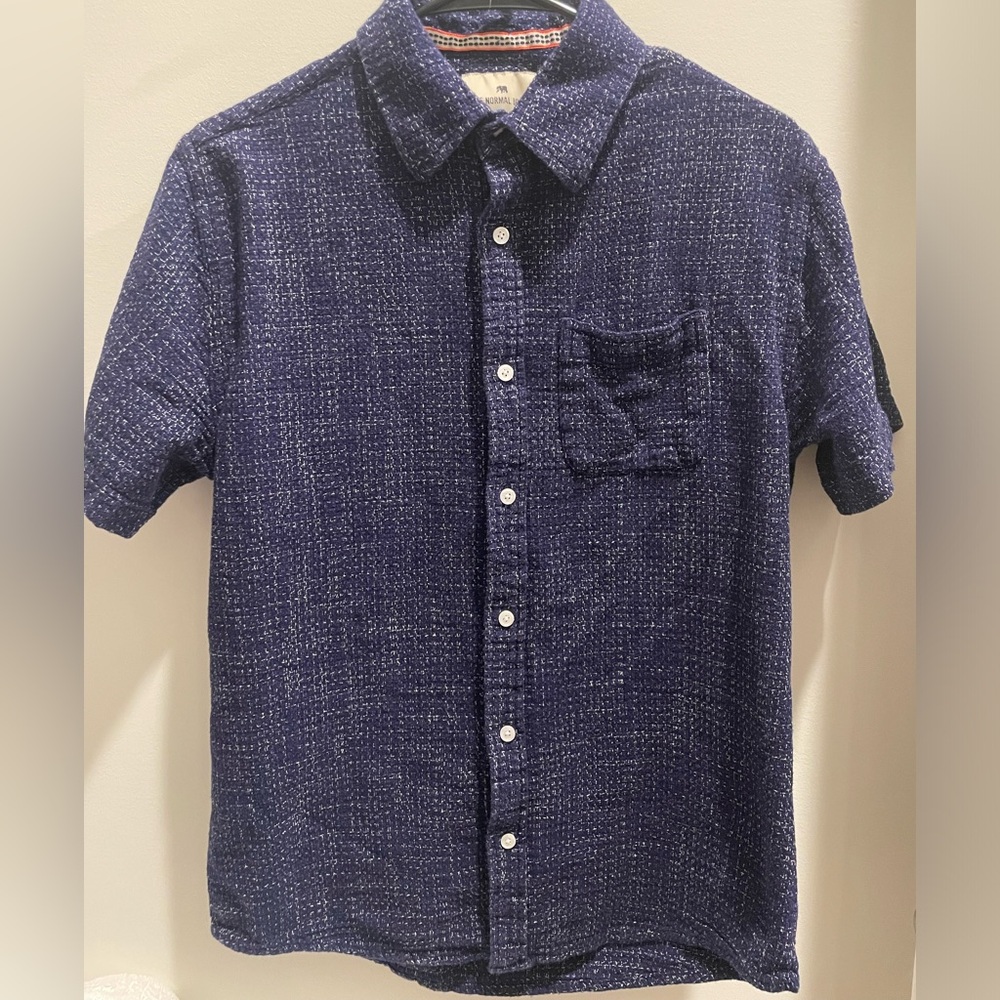 The Normal Brand short sleeve button down
